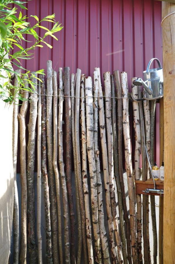 Sandfallet Glamping Laholm Buitenkant foto