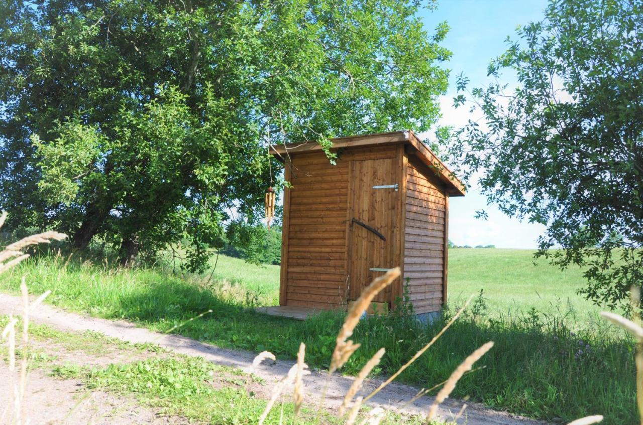 Sandfallet Glamping Laholm Buitenkant foto