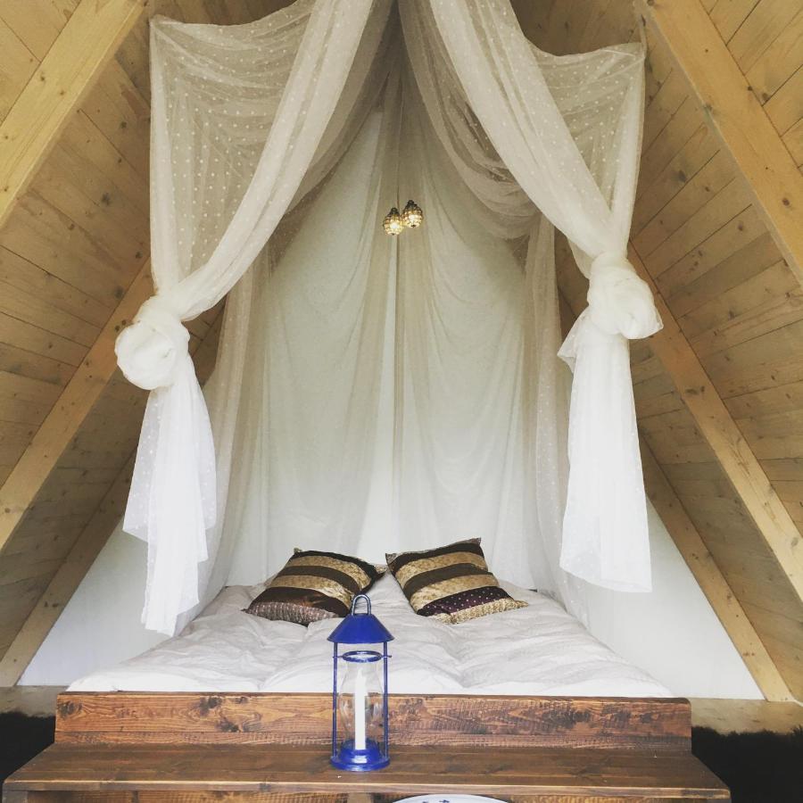 Sandfallet Glamping Laholm Buitenkant foto